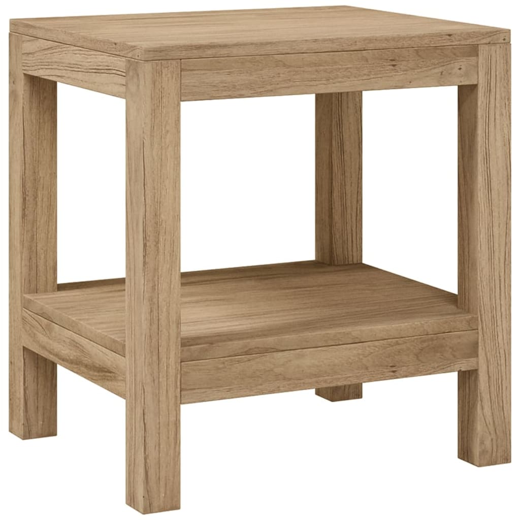 Sidebord Til Baderom 45X35X45 Cm Heltre Teak