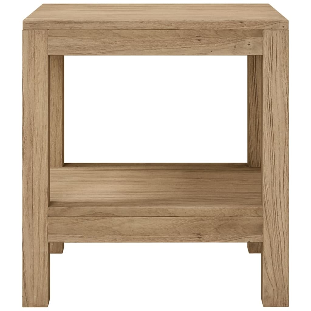 Sidebord Til Baderom 45X35X45 Cm Heltre Teak