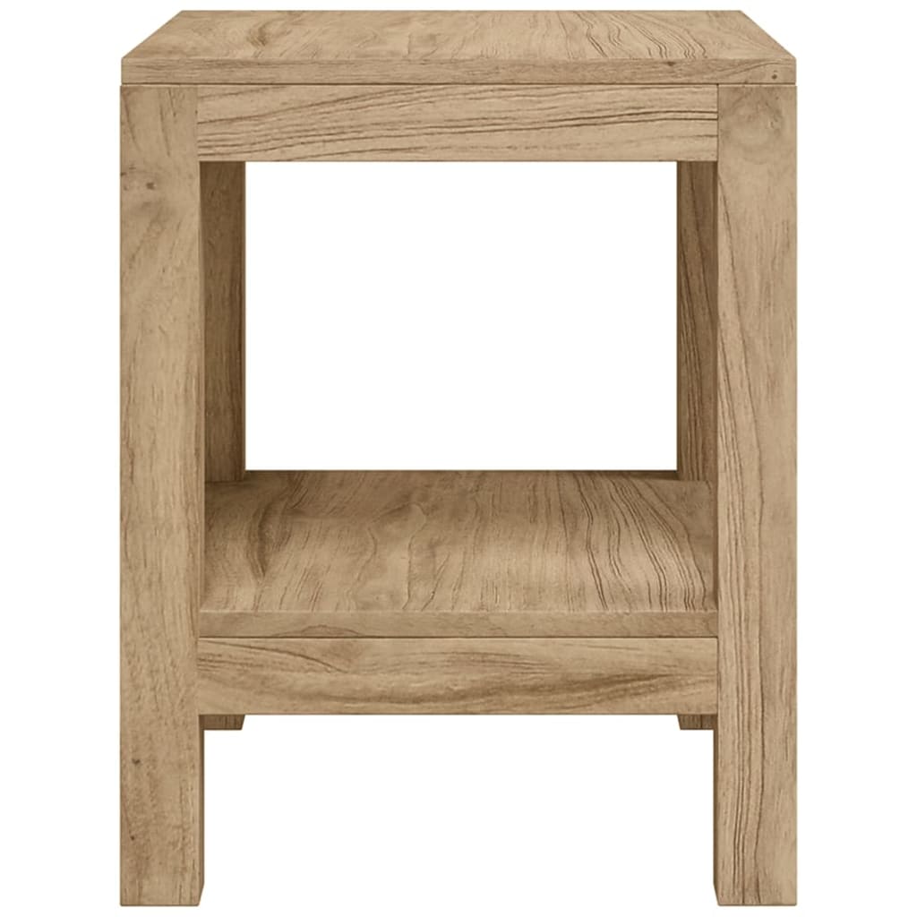 Sidebord Til Baderom 45X35X45 Cm Heltre Teak