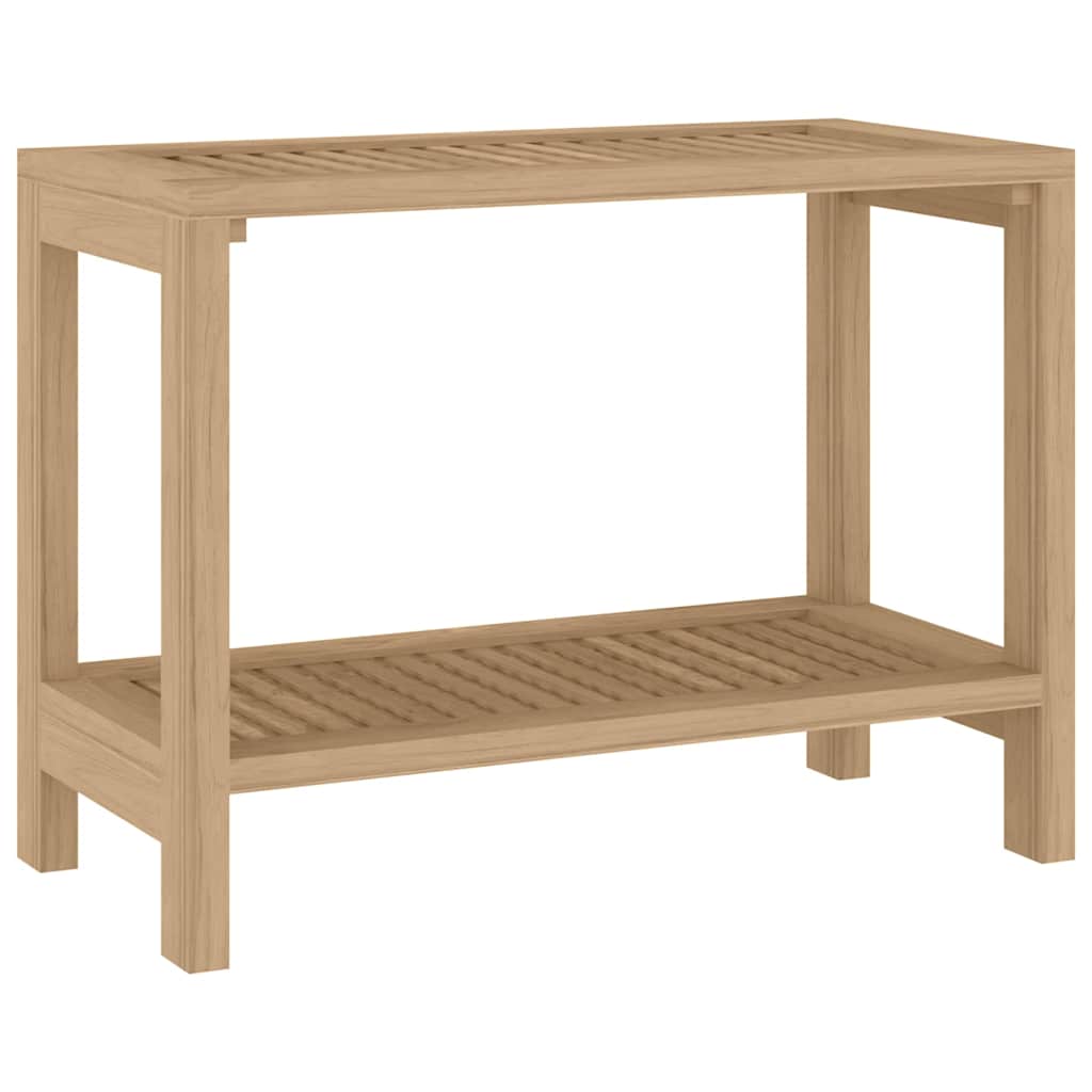 Sidebord Til Baderom 60X30X45 Cm Heltre Teak