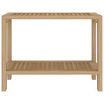 Sidebord Til Baderom 60X30X45 Cm Heltre Teak