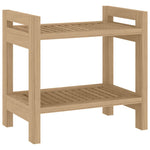 Sidebord Til Baderom 60X30X45 Cm Heltre Teak