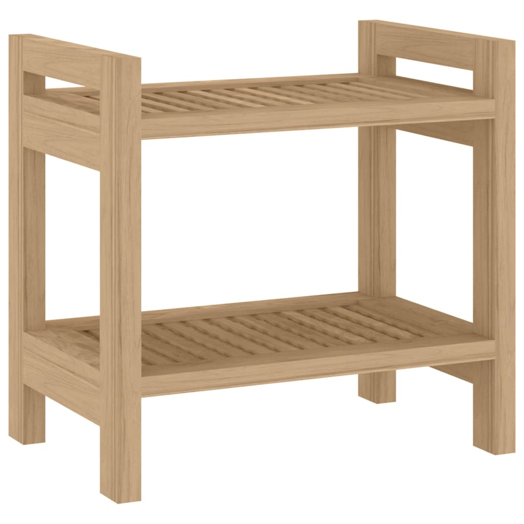 Sidebord Til Baderom 60X30X45 Cm Heltre Teak