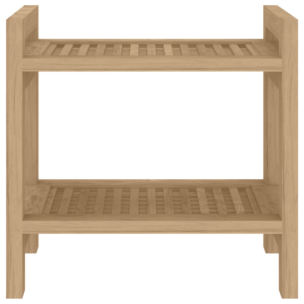 Sidebord Til Baderom 60X30X45 Cm Heltre Teak