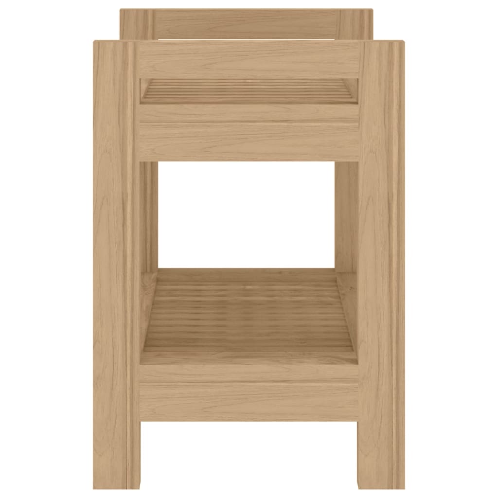 Sidebord Til Baderom 60X30X45 Cm Heltre Teak