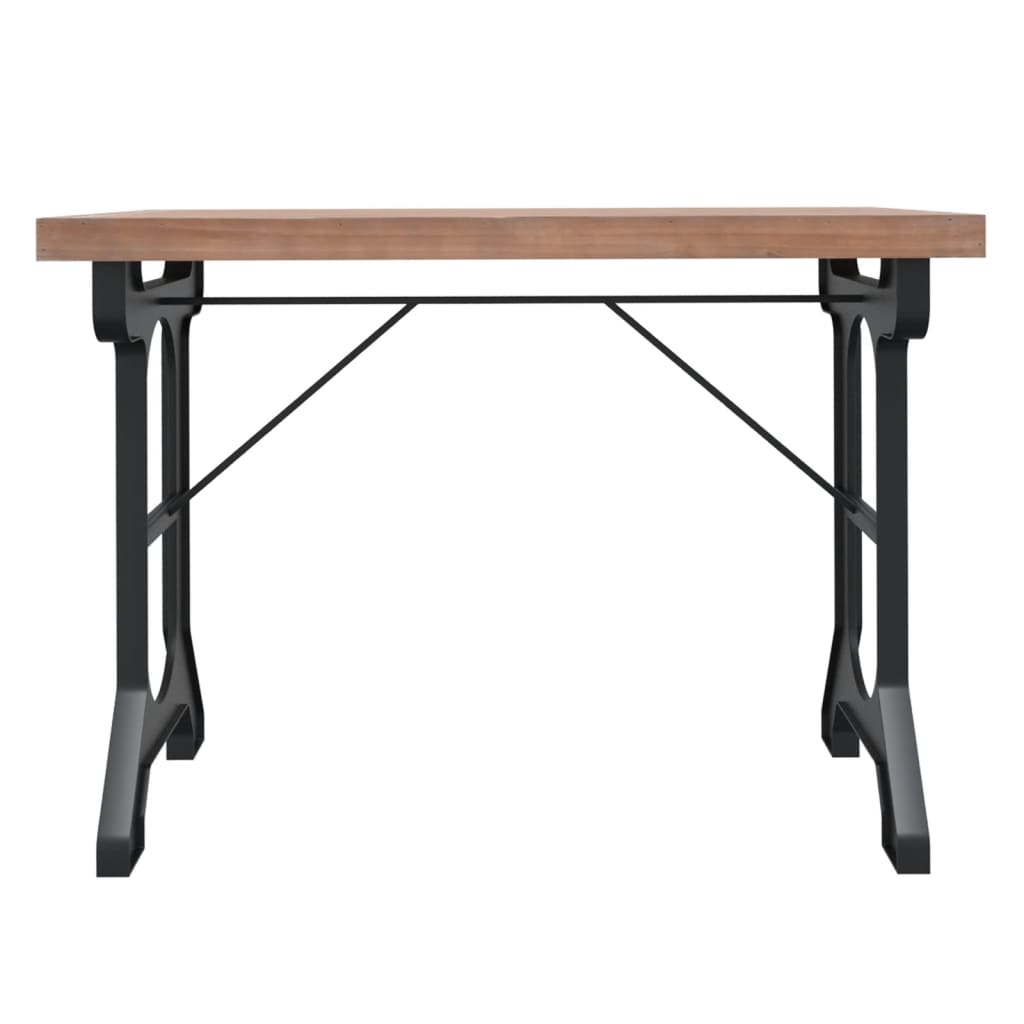 Spisebord 110X65X82 Cm Heltre Gran Og Jern