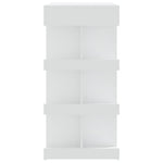 Barbord Med Oppbevaring Hvit 100X50X101,5 Cm Konstruert Tre