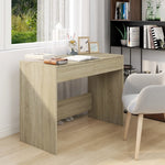 Skrivebord Sonoma Eik 101X50X76,5 Cm Konstruert Tre