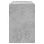 Skrivebord Betonggrå 101X50X76,5 Cm Konstruert Tre