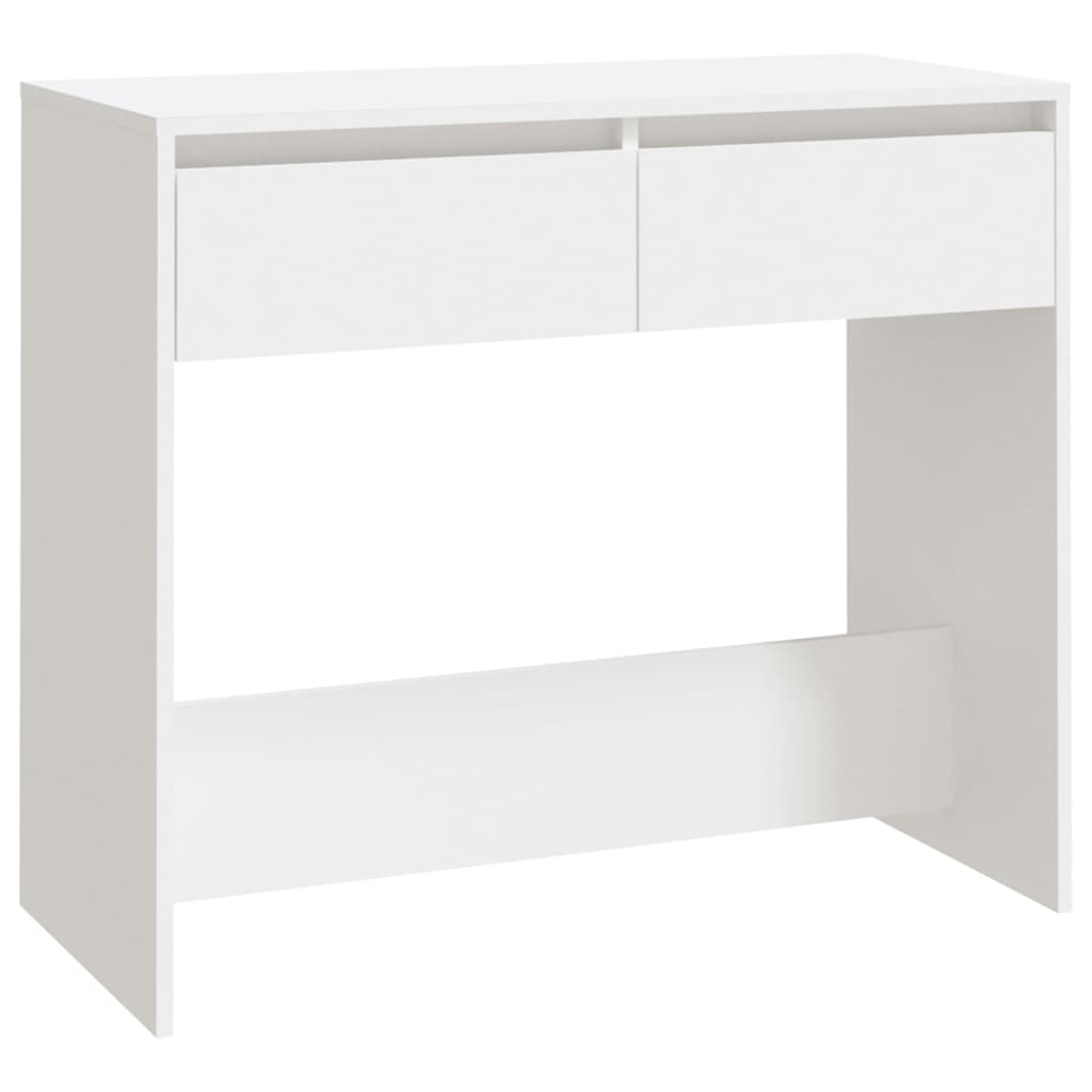 Konsollbord Hvit 89X41X76,5 Cm Konstruert Tre