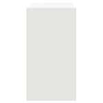 Konsollbord Hvit 89X41X76,5 Cm Konstruert Tre