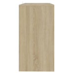 Konsollbord Sonoma Eik 89X41X76,5 Cm Konstruert Tre