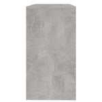Konsollbord Betonggrå 89X41X76,5 Cm Konstruert Tre