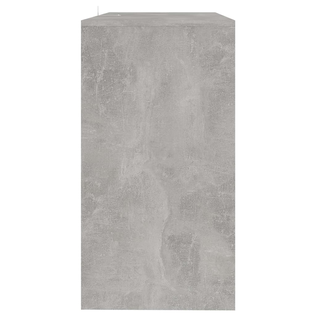 Konsollbord Betonggrå 89X41X76,5 Cm Konstruert Tre