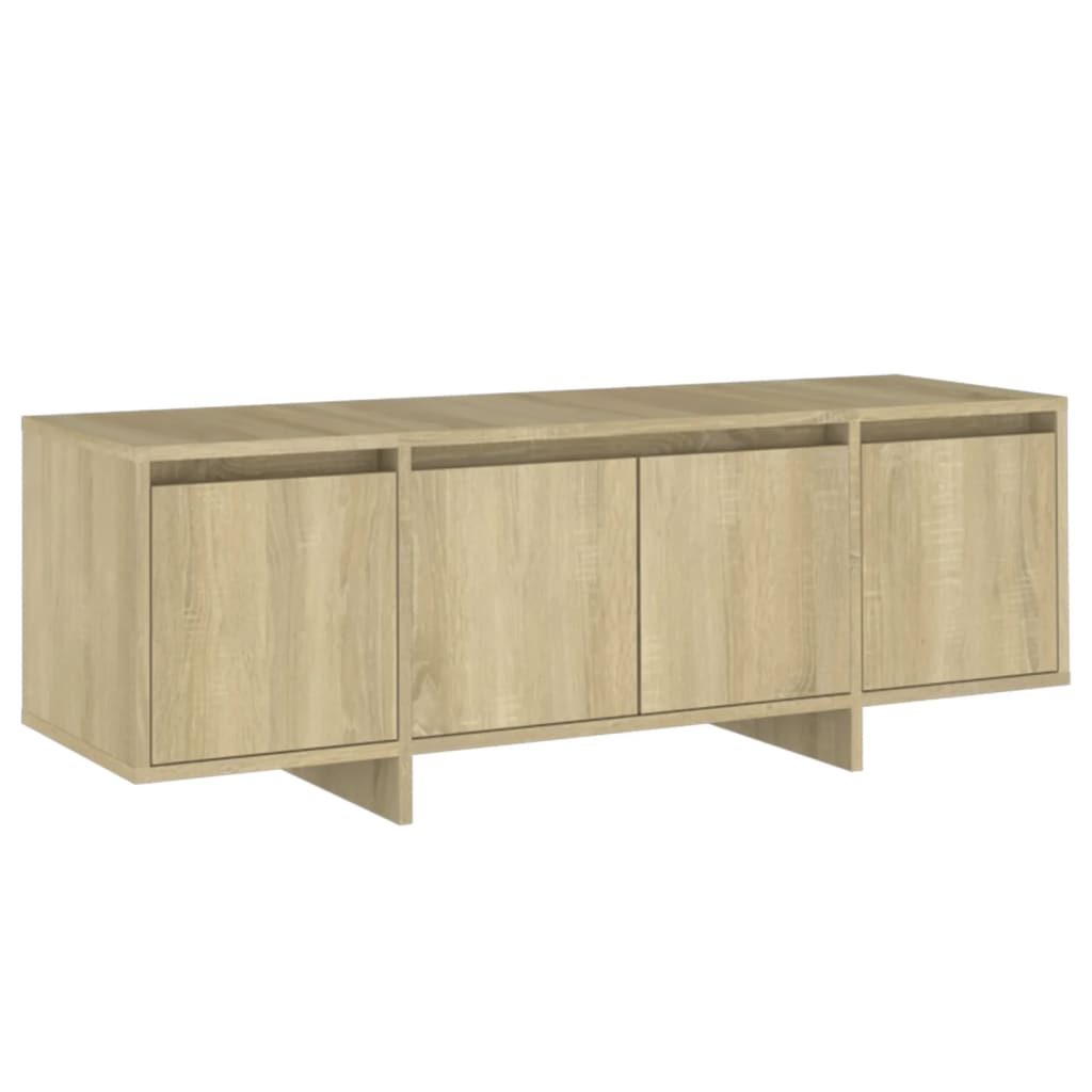 Tv-Benk Sonoma Eik 120X30X40,5 Cm Konstruert Tre
