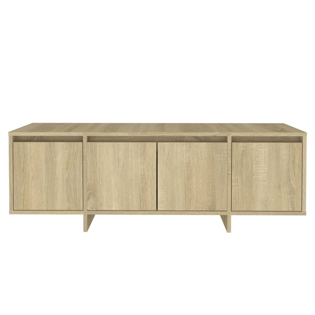 Tv-Benk Sonoma Eik 120X30X40,5 Cm Konstruert Tre