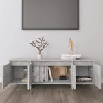 Tv-Benk Betonggrå 120X30X40,5 Cm Konstruert Tre