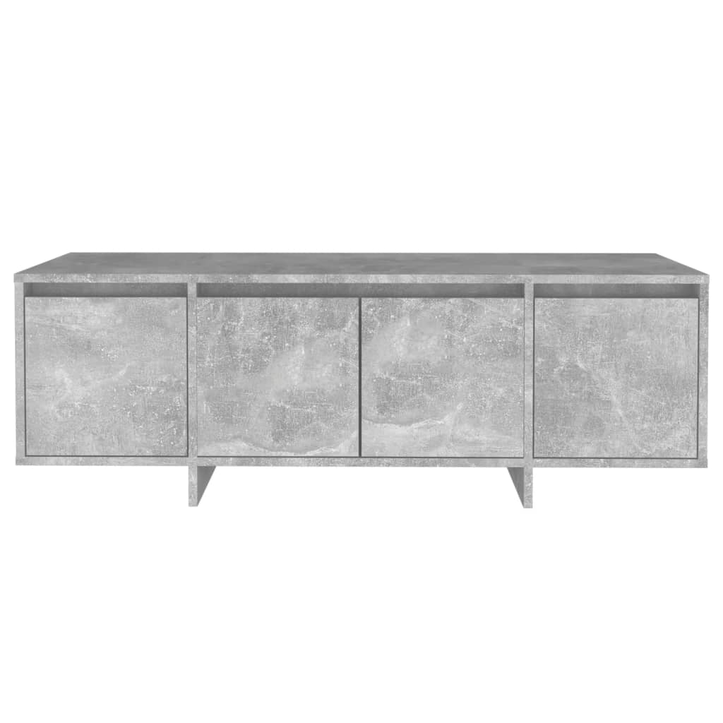 Tv-Benk Betonggrå 120X30X40,5 Cm Konstruert Tre