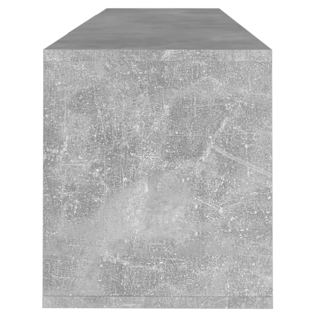 Tv-Benk Betonggrå 120X30X40,5 Cm Konstruert Tre