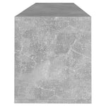 Tv-Benk Betonggrå 120X30X40,5 Cm Konstruert Tre