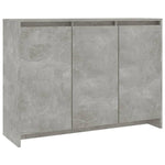 Skjenk Betonggrå 102X33X75 Cm Konstruert Tre