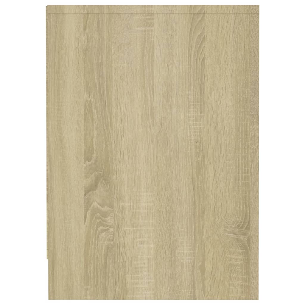 Tv-Benk Sonoma Eik 102X37,5X52,5 Cm Konstruert Tre