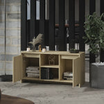 Tv-Benk Sonoma Eik 102X37,5X52,5 Cm Konstruert Tre