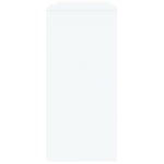 Konsollbord Hvit 100X35X76,5 Cm Konstruert Tre