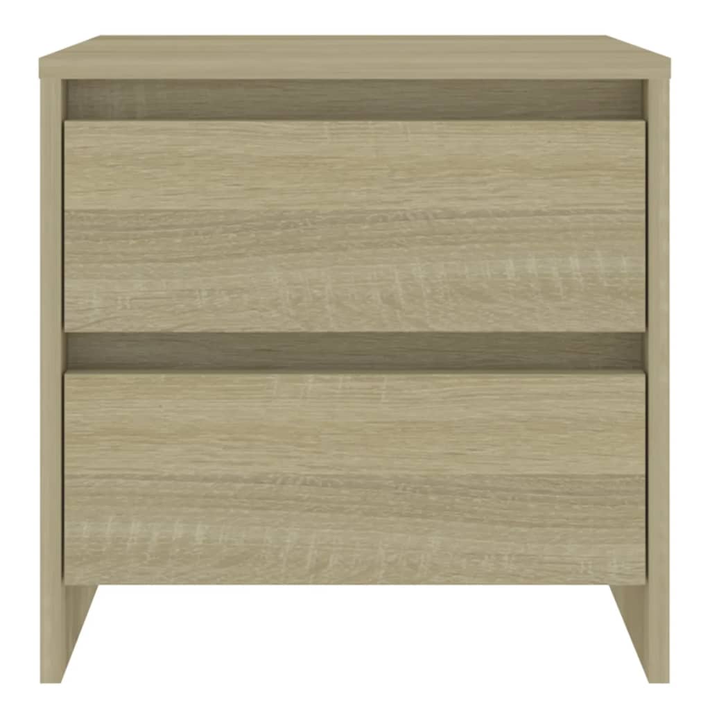 Nattbord Sonoma Eik 45X34,5X44,5 Cm Konstruert Tre