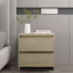 Nattbord Sonoma Eik 45X34,5X44,5 Cm Konstruert Tre