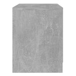 Nattbord Betonggrå 45X34,5X44,5 Cm Konstruert Tre