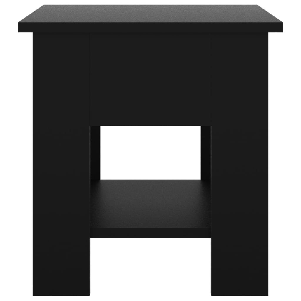Salongbord Svart 40X40X42 Cm Konstruert Tre