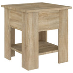 Salongbord Sonoma Eik 40X40X42 Cm Konstruert Tre