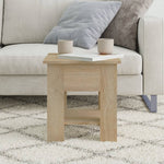 Salongbord Sonoma Eik 40X40X42 Cm Konstruert Tre
