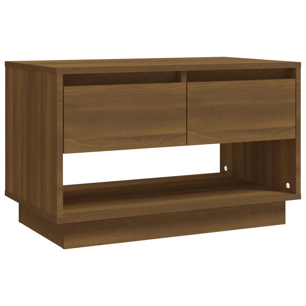 Tv-Benk Sonoma Eik 70X41X44 Cm Konstruert Tre