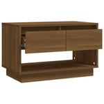 Tv-Benk Sonoma Eik 70X41X44 Cm Konstruert Tre