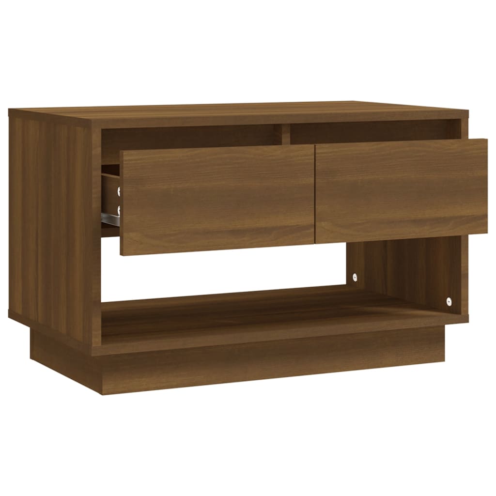 Tv-Benk Sonoma Eik 70X41X44 Cm Konstruert Tre