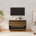 Tv-Benk Sonoma Eik 70X41X44 Cm Konstruert Tre