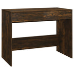 Skrivebord Røkt Eik 101X50X76,5 Cm Sponplate