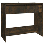 Konsollbord Røkt Eik 89X41X76,5 Cm Konstruert Tre