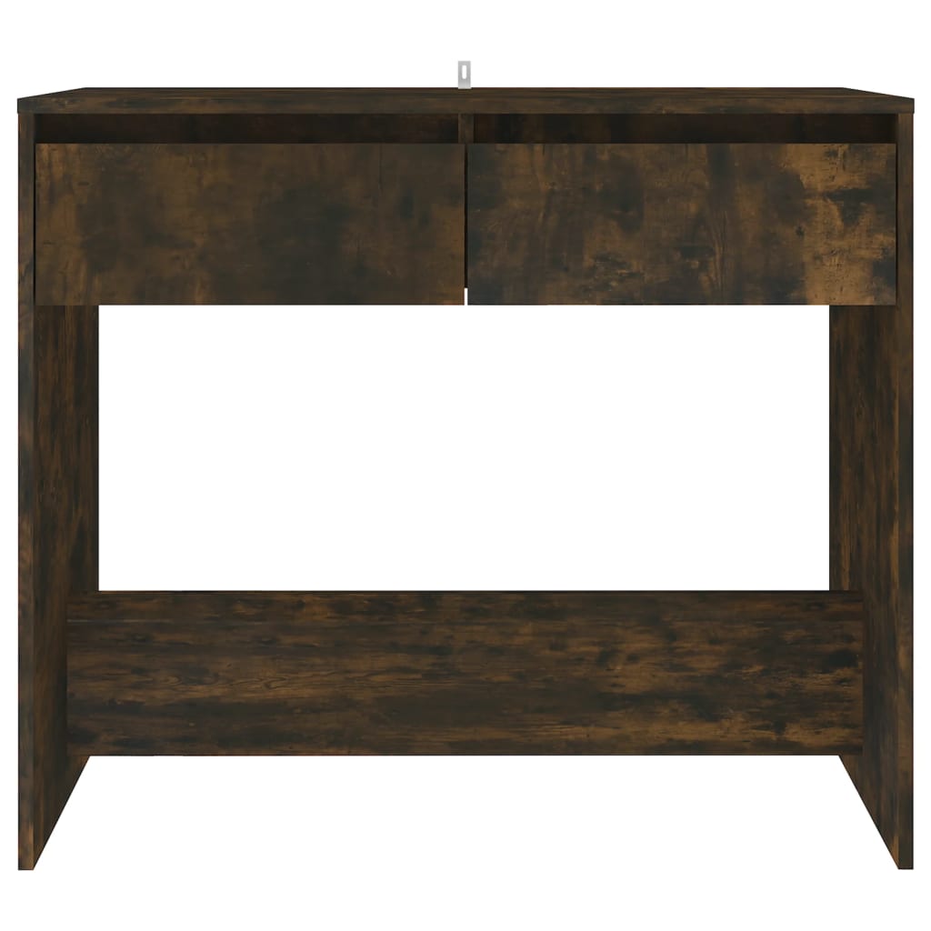 Konsollbord Røkt Eik 89X41X76,5 Cm Konstruert Tre