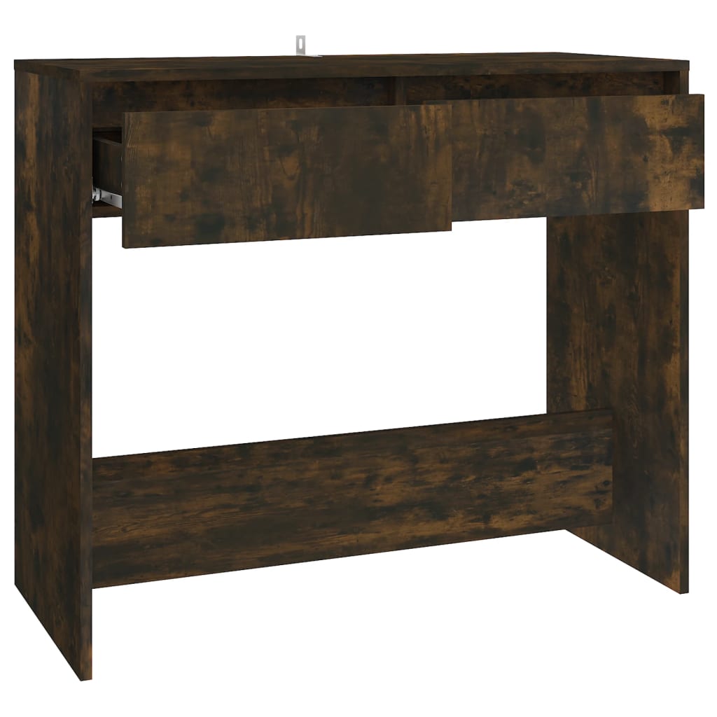 Konsollbord Røkt Eik 89X41X76,5 Cm Konstruert Tre