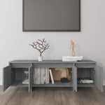 Tv-Benk Grå Sonoma Eik 120X30X40,5 Cm Konstruert Tre