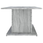 Salongbord Grå Sonoma 102X55,5X40 Cm Konstruert Tre