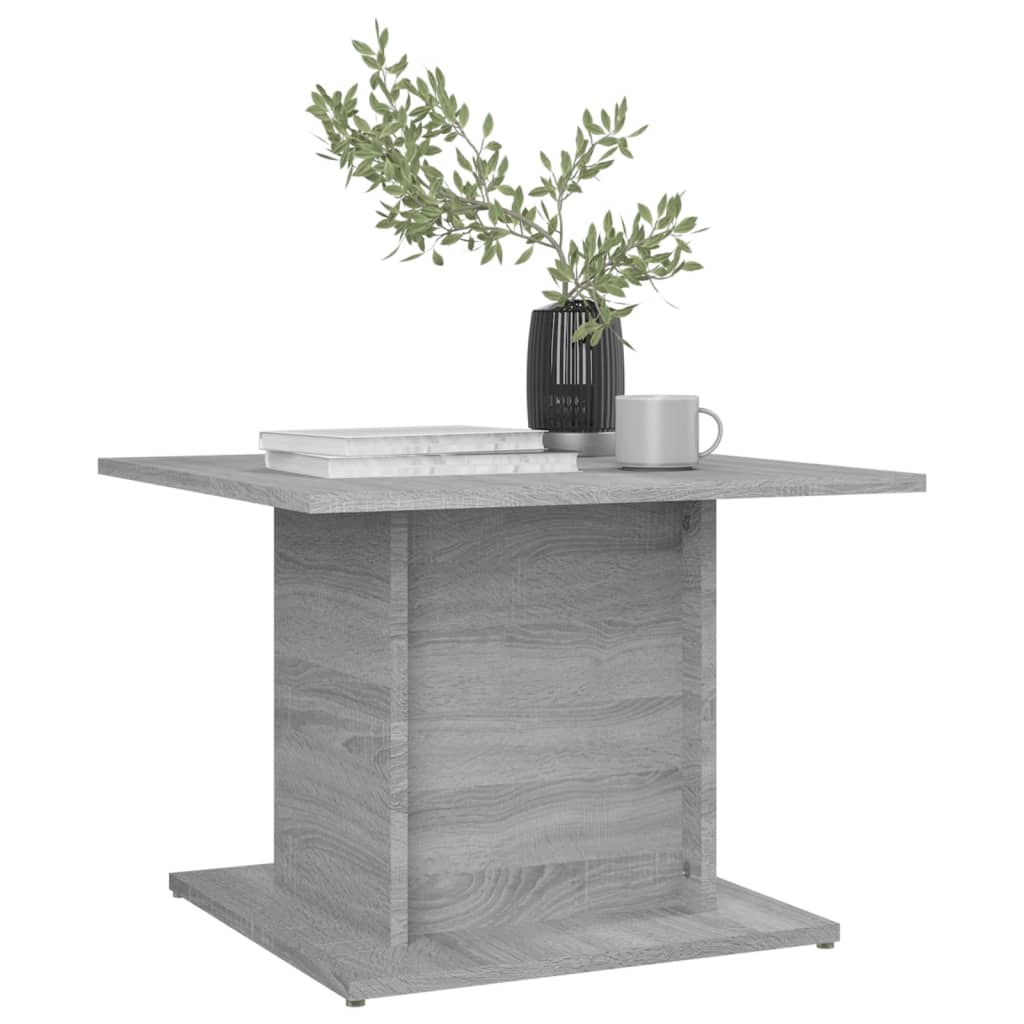 Salongbord Grå Sonoma 55,5X55,5X40 Cm Konstruert Tre