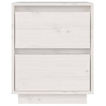 Nattbord Hvit 40X35X50 Heltre Furu