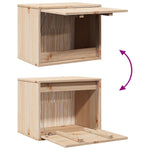 Veggskap 45X30X35 Cm Heltre Furu