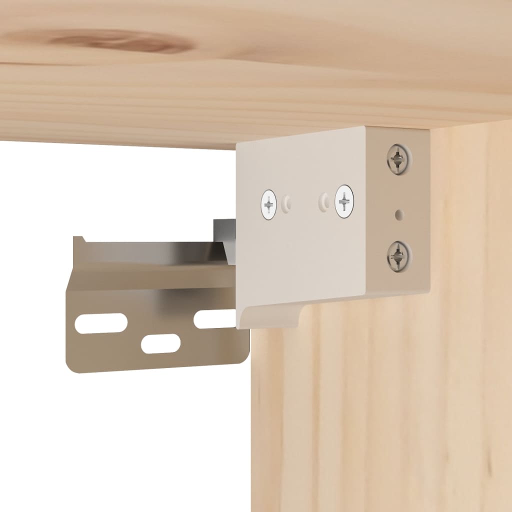 Veggskap 45X30X35 Cm Heltre Furu