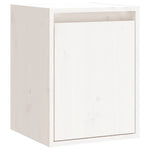 Veggskap Hvit 30X30X40 Cm Heltre Furu