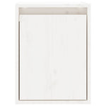 Veggskap Hvit 30X30X40 Cm Heltre Furu